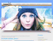 Tablet Screenshot of iceparty.tv